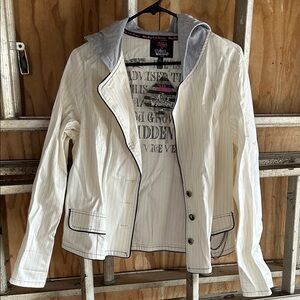 NWT Abbey Dawn Alice in Wonderland jacket